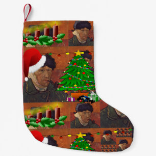 Meia De Natal Pequena van gogh natal xmas stock