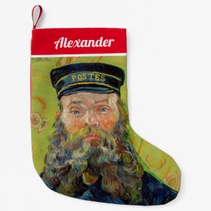 Meia De Natal Pequena Vincent Van Gogh - Carteiro Joseph Roulin