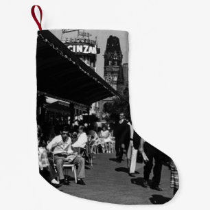Meia De Natal Pequena Vintage Alemanha Berlim kurfürstendamm avenue