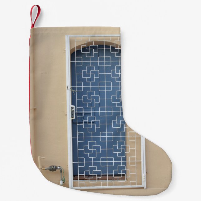 MEIA DE NATAL PEQUENA VINTAGE DOOR (Frente)