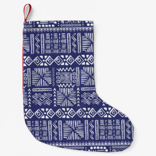 Meia De Natal Pequena Vintage Mão Desenhada Vintage Estilo Étnico Invisí