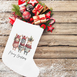 Meia De Natal Pequena Vintage Watercolor Animais de Natal<br><div class="desc">Transforme suas designs de férias em uma confortável terra maravilhosa de inverno com esses animais de Natal de coloração aquática antigos! Estas ilustrações de PNG de alta resolução vêm com fundo transparente, fazer-as com a adição perfeita aos seus projetos festivosPrepare-se para infundir o espírito de férias nos seus produtos, especialmente...</div>