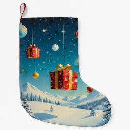 Meia De Natal Pequena „Weihnachtliche Harmonie“