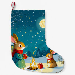 Meia De Natal Pequena „Weihnachtliche Harmonie“