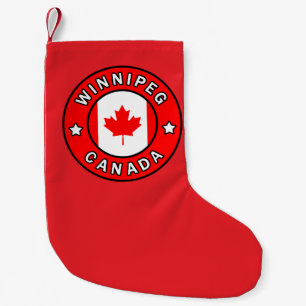 Meia De Natal Pequena Winnipeg Canadá