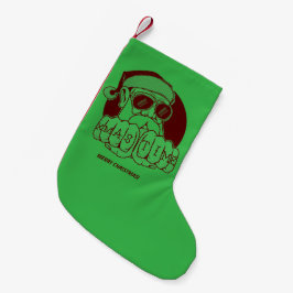 Meia De Natal Pequena Xmas Time Stockings