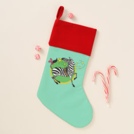 Meia do Natal da zebra de 2018 feriados