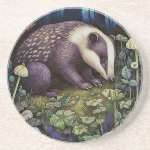 Meia-noite Porta copos Sandstone Badger
