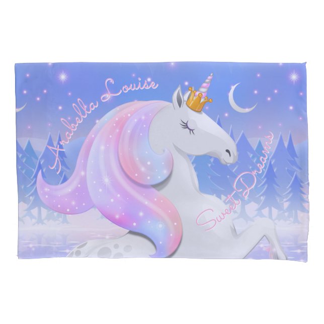 Meia-Noite, Unicorn Princesa Congelada, Lago Doce  (Frente)