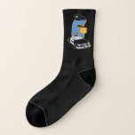 Meias 6 Birthday Polícia 6 Anos Oficial Presente de Figu<br><div class="desc">Este Design de Aniversário 6 é excelente para Crianças como o amor é um Policial ou um verdadeiro Detetive. Faz uma ideia de presente de excelente para qualquer aniversário ou Natal. Para um jovem que ama Chapéus,  Carros e Uniformes.</div>