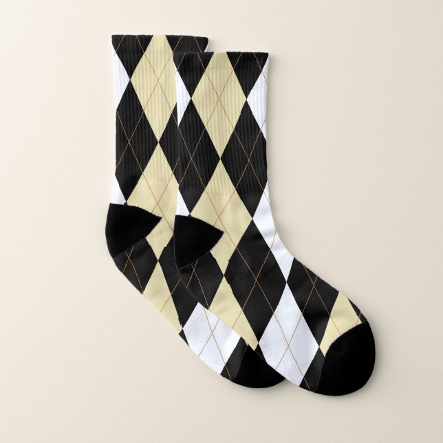 Meias Argyle clássico (Par)