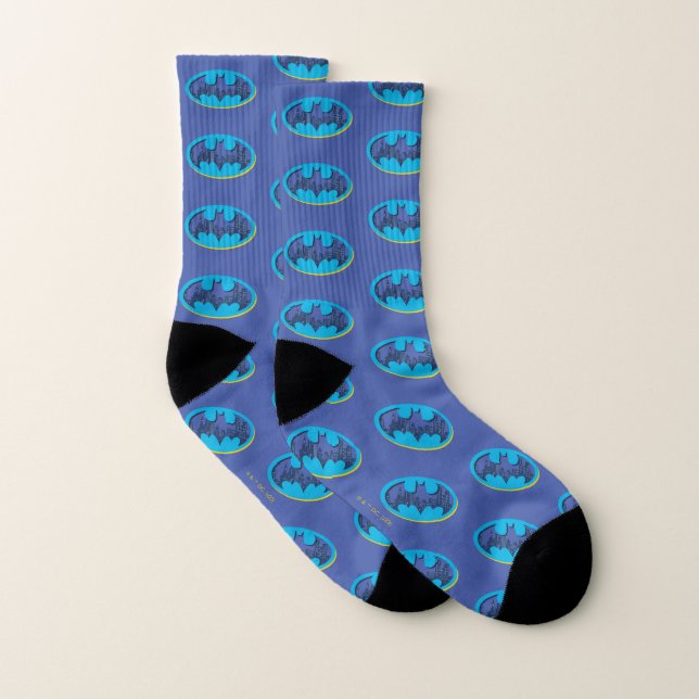 Meias Batman | Símbolo da Cidade de Gotham (Par)