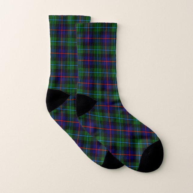 Meias Clã Escocês Campbell De Cawdor Modern Tartan (Par)