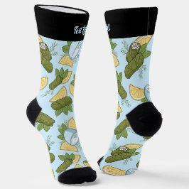 Meias de padrões Dolmadakia