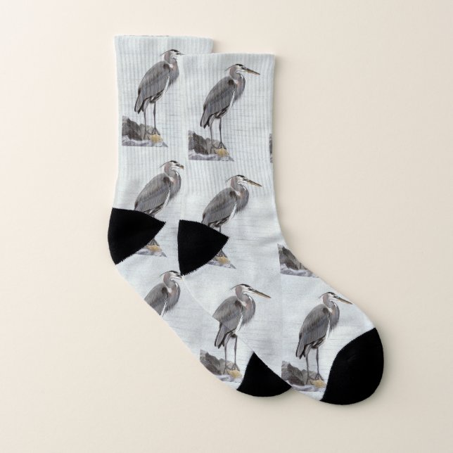 Meias Excelente Blue Heron (Par)
