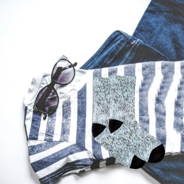 Meias Granite envelhecido (These Aged Granite socks, add a relaxed casual, look to your wardrobe!)