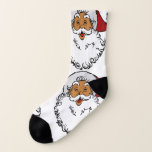 Meias latino biracial santa claus christmas<br><div class="desc">"latino biracial santa claus christmas",  "biracial santa claus",  "latino santa claus",  "afro american santa claus",  "african santa claus",  "mix race santa claus",  "hispânico santa claus",  natal,  "mexicano santa claus",  "christmas feia"</div>
