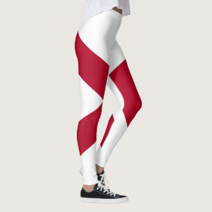 Meias Leggings da Bandeira do Alabama
