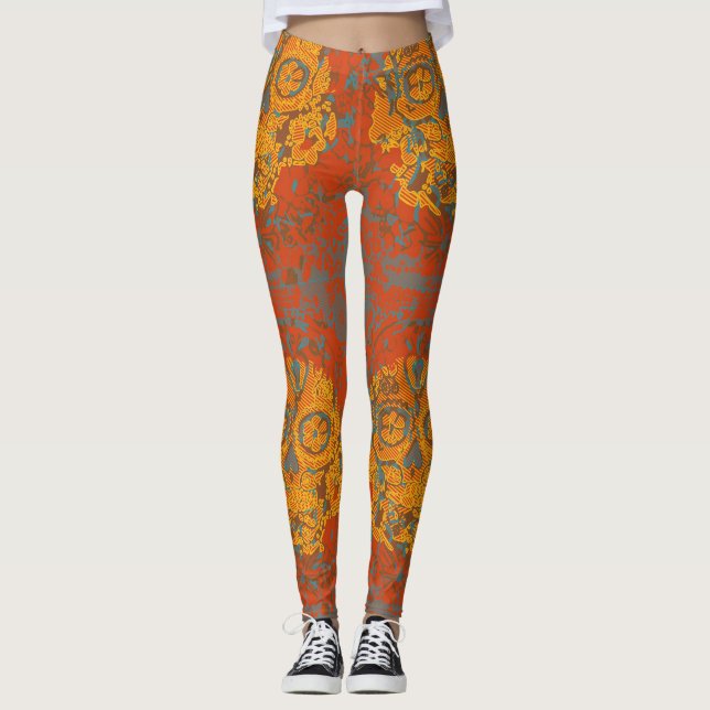 Meias Leggings Halloween Caveira (Frente)