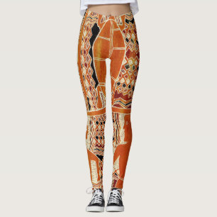 Meias Leggings Tribais Maori