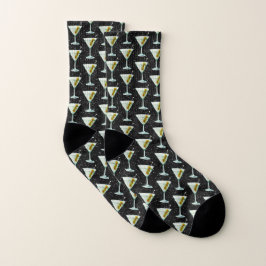 Meias Martini Cocktail Pattern
