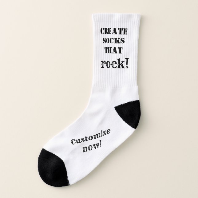 Meias personalizadas (Esquerda - Exterior)