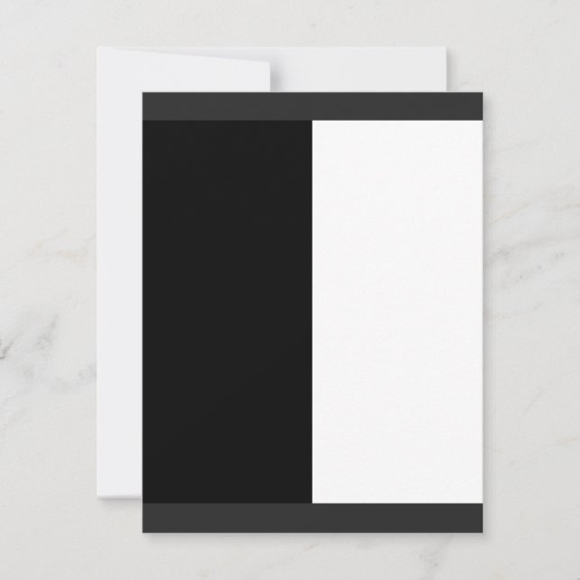 meio branco meio preto, meio preto meio branco (Frente)