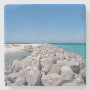 Meio Da Porta copos De Pedra De Jetty Island Da Sh