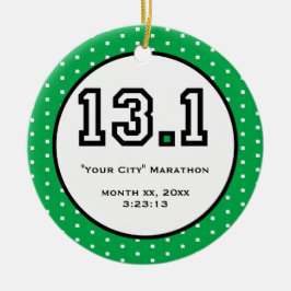 Meio ornamento da maratona