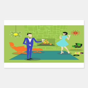 Meio século com adesivos de Casal moderno