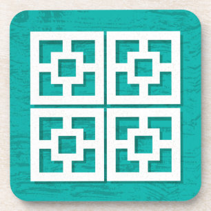 Meio século Modern Breeze Blocos Aqua Porta copos