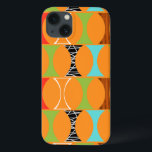 meio século Modern Orange Pattern iPad Air Case<br><div class="desc">Bata, bata. Quem está aí? meio século moderno padrão laranja iPad Air Case! Ei, com um design neste retrato, você não precisa de uma linha de soco. Este padrão perfeitamente modular apresenta um fundo laranja vibrante e filas de uma forma adorável de cozinha em verde, vermelho, turquesa, preto e branco...</div>