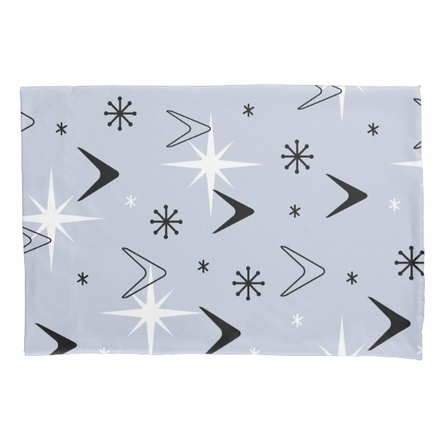 Meio século Moderno Boomerangs Silver Blue (Frente)