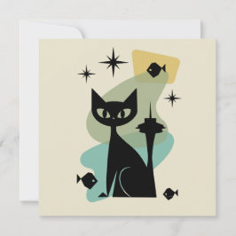 Meio século Moderno de Seattle Cat