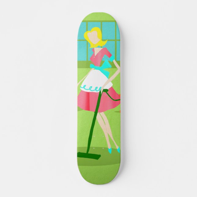 meio século Moderno - Quadro de Skateboard (Frente)