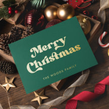 Meio século Verde Feliz Natal