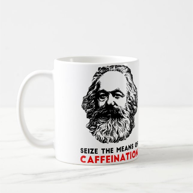 Meios da caneca de Caffeination (Esquerda)