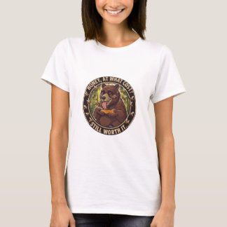 Mel, a Que Custo? Camiseta do Urso de Picada de Ab