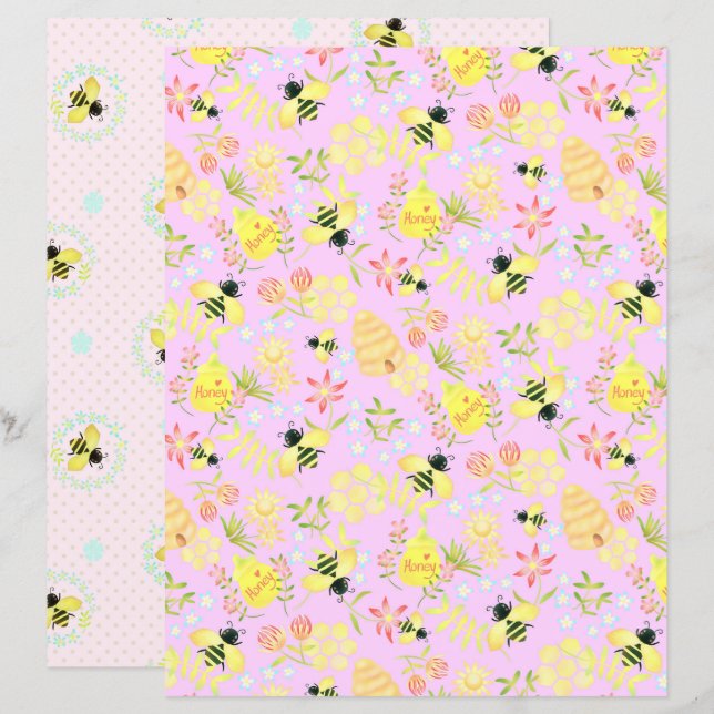 Mel Bee Rosa (Frente/Verso)
