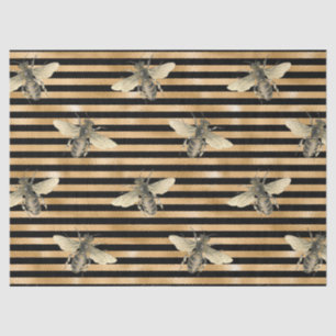 Mel Bee Series Design 10 Papel Tecido