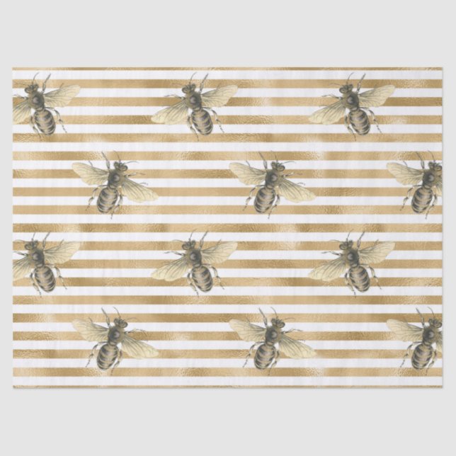 Mel Bee Series Design 11 Papel Tecido (Frente )