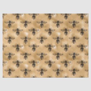Mel Bee Series Design 14 Papel Tecido