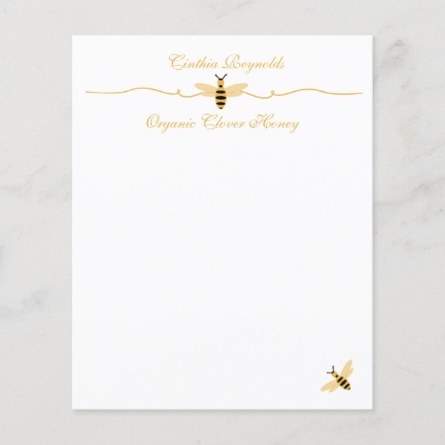 Mel Bee Stationery (Frente)