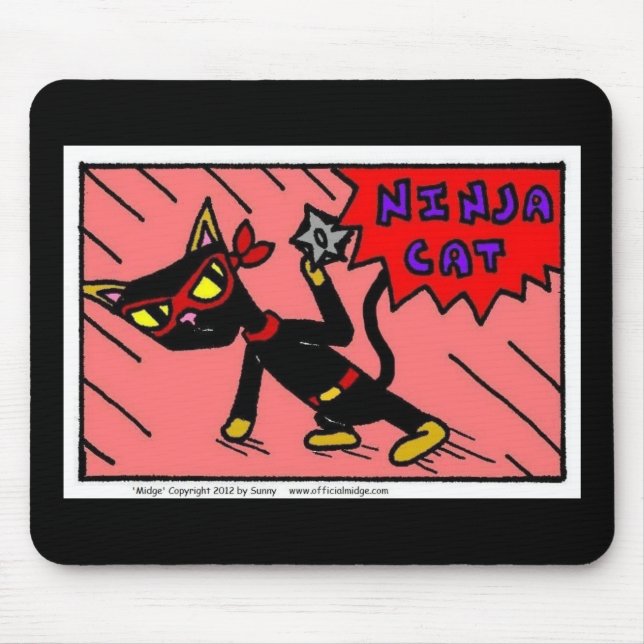 Mel NINJA CAT Mousepad (Frente)