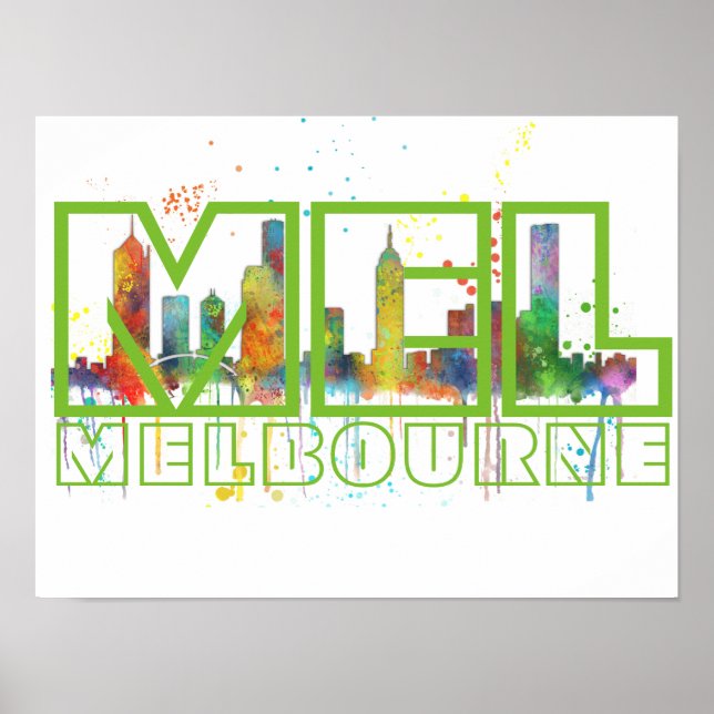 MEL - VICTORIA - Poster (Frente)