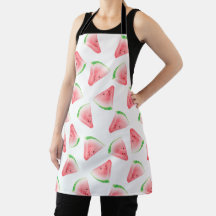 Melancia Difundida Impressão Apron