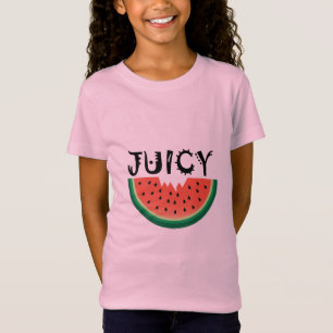 Melancia Juicy - Camisa de T-Jersey fina para rapa