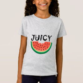 Melancia Juicy - Camisa de T-Jersey fina para rapa
