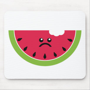 Melancia triste Mousepad