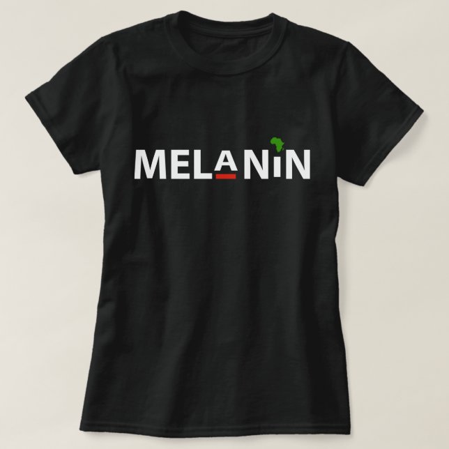 Melanin T-Shirt (Frente do Design)